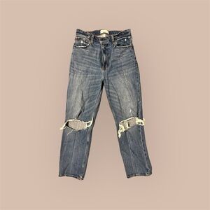 Abercrombie & Fitch Light Blue High Rise Jeans